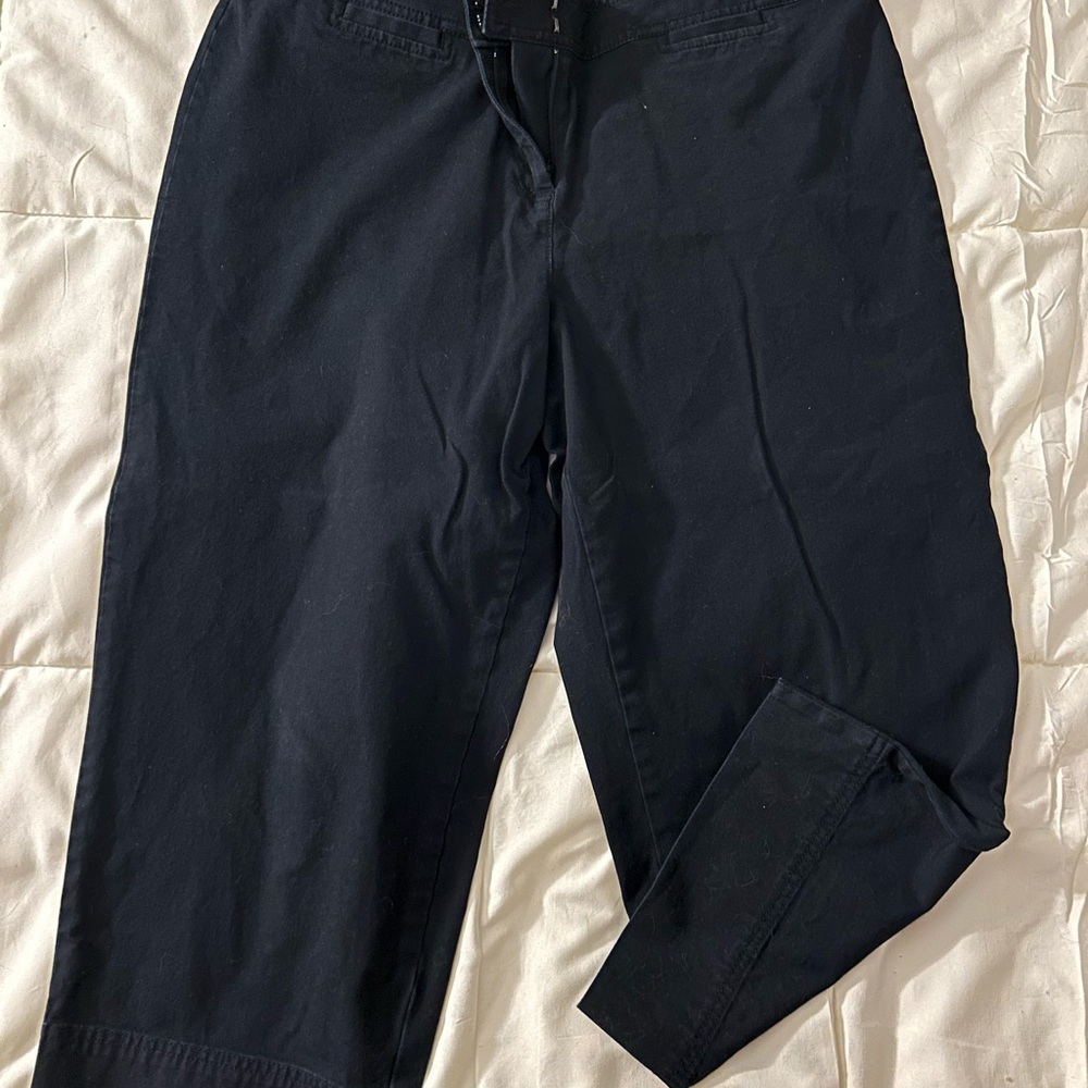 J. Jill Women’s ankle / capris style Black pants